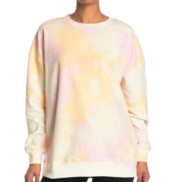 Wildfox Tops - Wildfox Cotton Candy Wash Oversized Sweatshirt